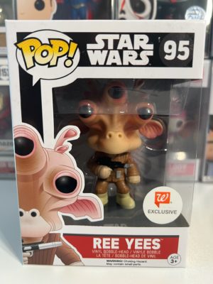 Funko POP! Star Wars Ree Yees Limitierte Auflage Walgreens - Unvollkommene Box