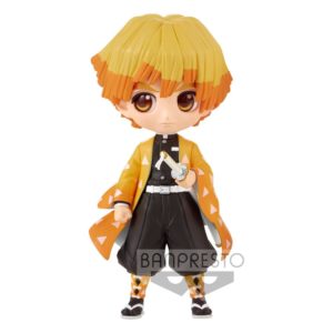 Figurine Demon Slayer Kimetsu no Yaiba Zenitsu Agatsuma II Q Posket Ver. A 14 cm