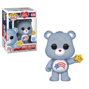 Funko POP! Animation Die Glücksbärchis America Cares Bear Limitierte Auflage