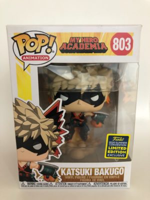 Funko POP! Animation My Hero Academia Katsuki Bakugo Limited Edition Summer Convention 2020 - Imperfect Box