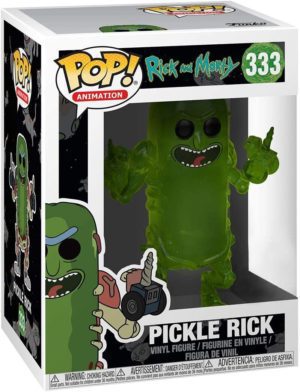 Funko POP! Animation Rick & Morty Pickle Rick (Translucent) Limitierte Auflage