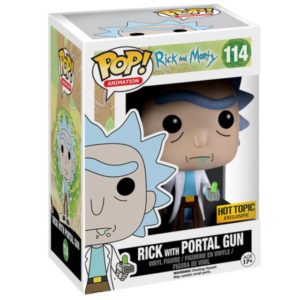 Funko POP! Animation Rick & Morty - Rick with Portal Gun Limitierte Auflage Hot Topic