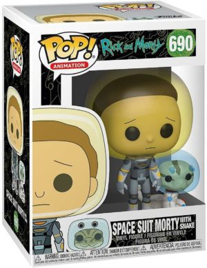 Funko POP! Animation Rick & Morty Space Suit Morty with Snake