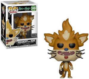 Funko POP! Animation Rick & Morty Squanchy with Rope