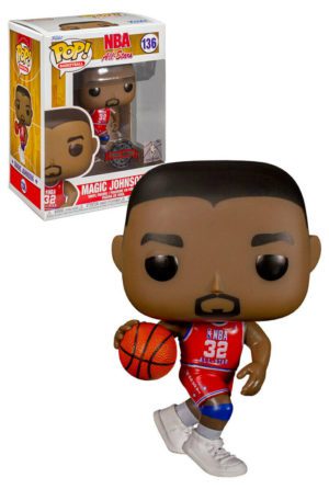 Funko POP! Basketball All-Stars Magic Johnson All-Star 1986 Edition Limitée