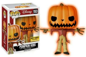Funko POP! L'Étrange Noël de Monsieur Jack Pumpkin King Edition Limitée Phosphorescente Hot Topic + Boîte Acrylique