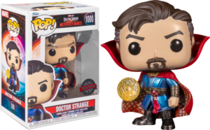 Funko POP! Marvel Doctor Strange in the Multiverse of Madness - Doctor Strange Métallique Edition Limitée