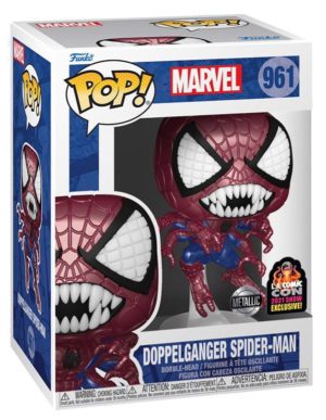 Funko POP! Marvel Spider-Man - Doppelganger Spider-Man Metallic Limited Edition LA Comic Con