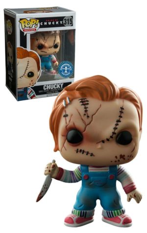 Funko POP! Movies Bride of Chucky - Chucky mit Messer Limitierte Auflage Underground Toys