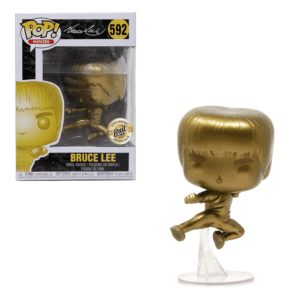 Funko POP! Movies Game of Death Bruce Lee (Flying Man Gold) Edition Limitée BAIT