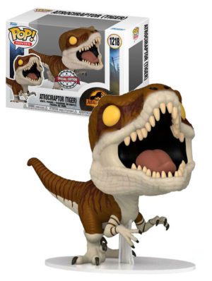 Funko POP! Movies Jurassic World 3 Atrociraptor (Tiger) Edition Limitée