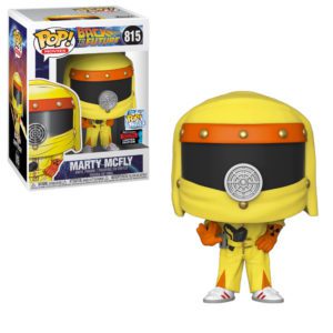 Funko POP! Zurück in die Zukunft Marty McFly (Anti-Radiation Suit) Limitierte Auflage Fall Convention 2019 + Acrylbox