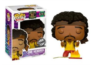 Funko POP! Rocks Jimi Hendrix (Guitare Brûlante) Edition Limitée