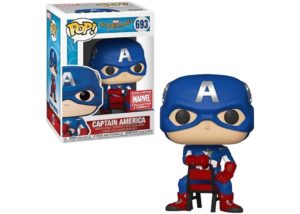 Funko POP! Spider-Man Homecoming Captain America Limitierte Auflage Collector Corps
