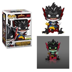 Funko POP! Spider-Man Maximum Venom Venomized Doctor Strange Glow in the Dark Limited Edition Amazon