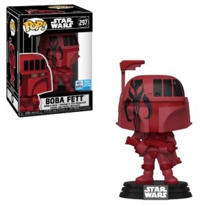 Funko POP! Star Wars Boba Fett (Futura Red) Limitierte Auflage WonderCon 2020 + Acrylbox