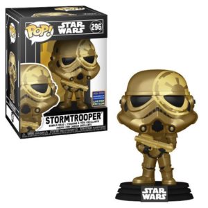 Funko POP! Star Wars Stormtrooper (Gold) Edition Limitée Wondrous Convention 2021