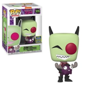 Funko POP! Television Invader Zim - Zim with Minimoose Edition Limitée