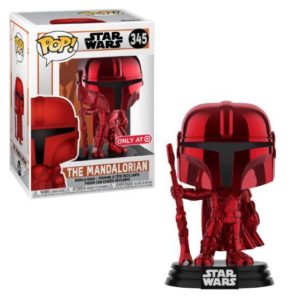 Funko POP! The Mandalorian Beskar Körperschutz Chrome Rot Limitierte Auflage Target
