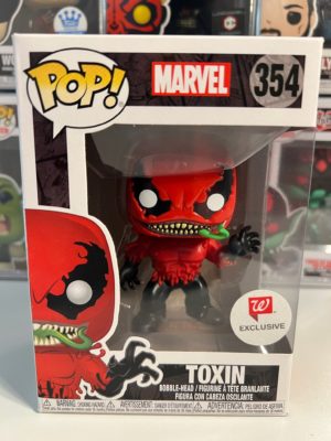 Funko POP! Marvel Spider-Man Toxin Limitierte Auflage Walgreens - Unvollkommene Box