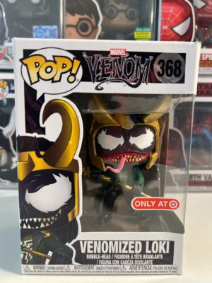 Funko POP! Venom Venomized Loki Limited Edition Target - Imperfect Box