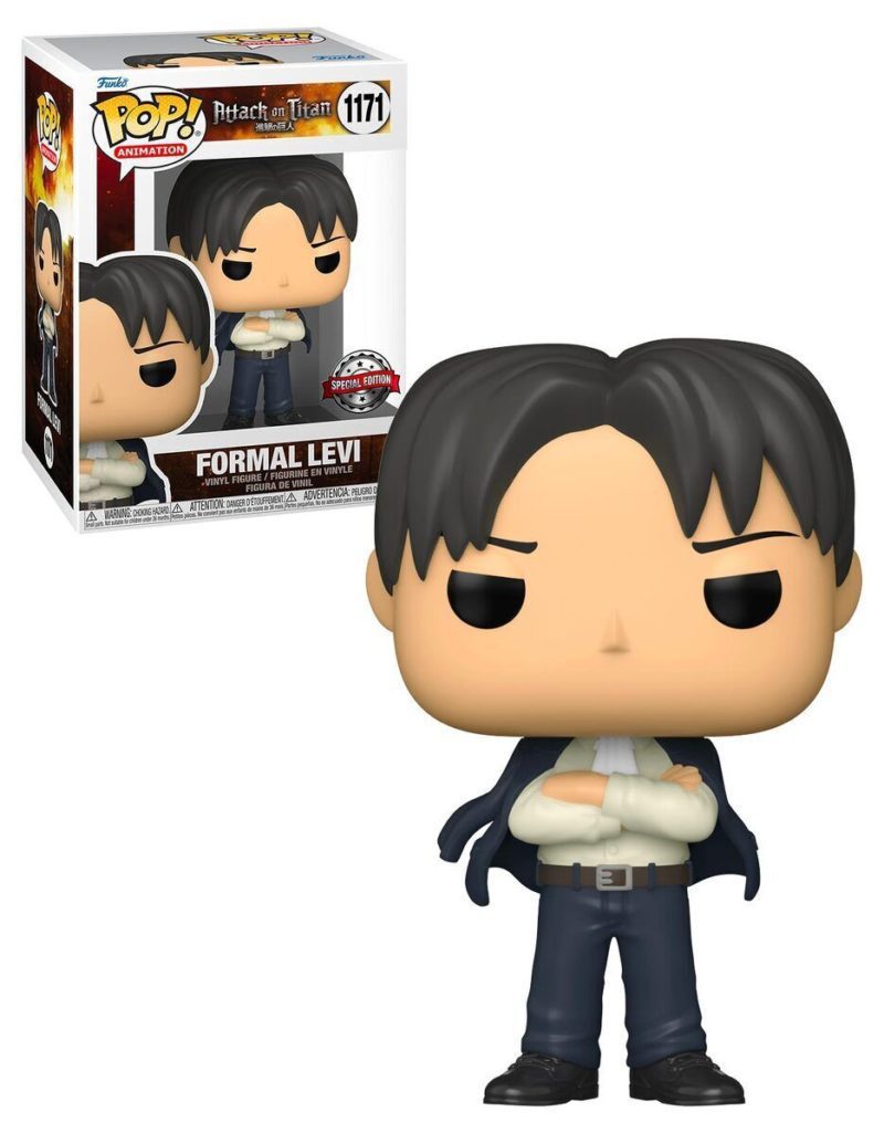 Funko POP! Animation L'Attaque des Titans Formal Levi Edition Limitée  Crunchyroll - Boîte Imparfaite - LJ Shop - Boutique en ligne Suisse