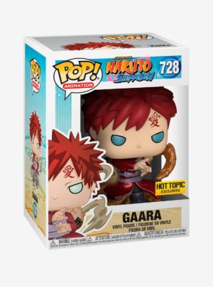 Funko POP! Animation Naruto Shippuden Gaara Métallique Edition Limitée Hot Topic