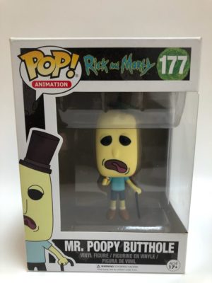 Funko POP! Animation Rick & Morty Mr. Poopy Butthole - Unvollkommene Box
