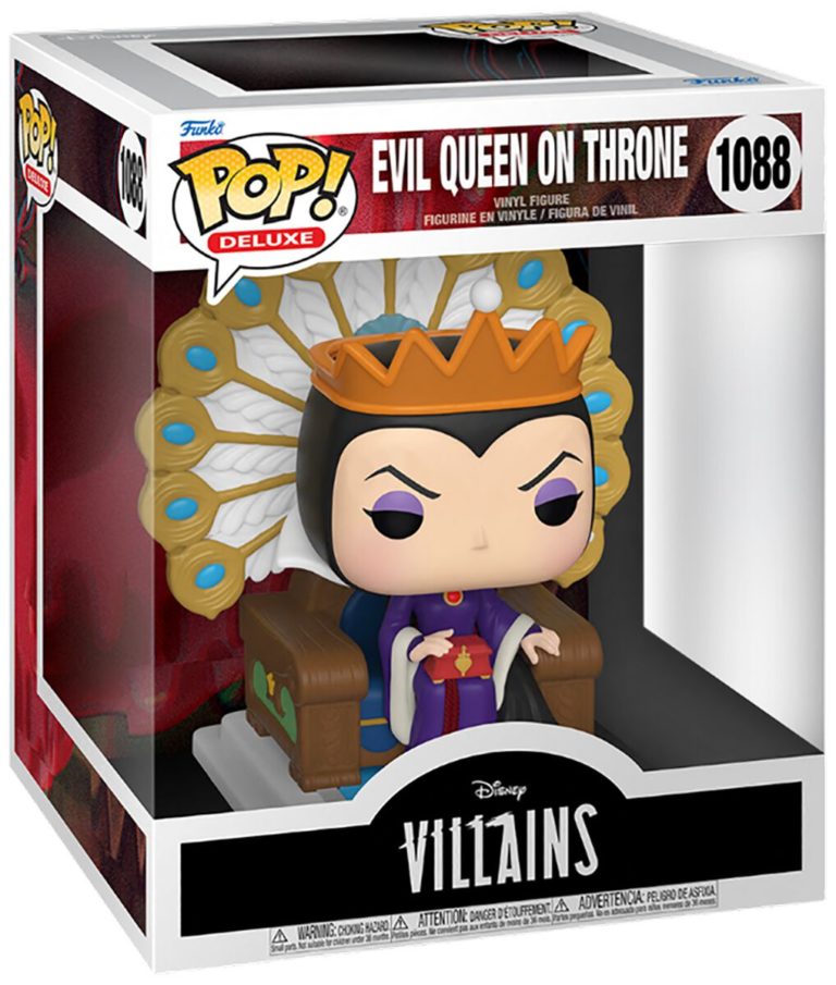 Funko POP! Deluxe Disney Villains Evil Queen on Throne