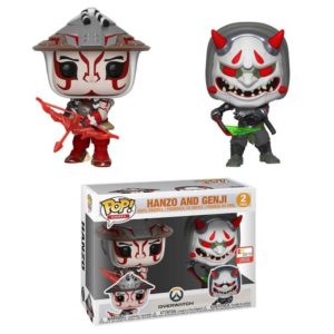 Funko POP! Games Overwatch Hanzo and Genji Limited Edition E3 2019