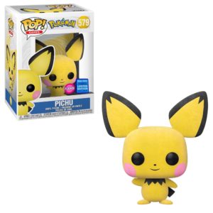 Funko POP! Games Pokémon Pichu Flocked Limited Edition Wondrous Convention 2020