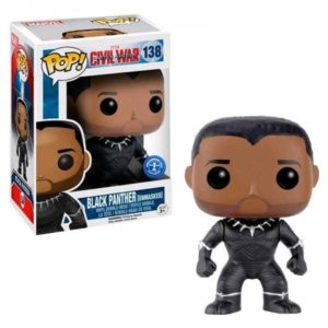 Funko POP! Marvel Captain America Civil War - Black Panther (Unmasked) Limitierte Auflage Underground Toys