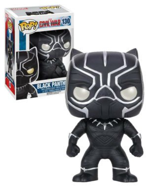 Funko POP! Marvel Captain America Civil War - Black Panther (Masked)