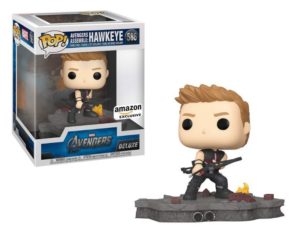Funko POP! Marvel Deluxe Avengers Assemble Hawkeye Edition Limitée Amazon