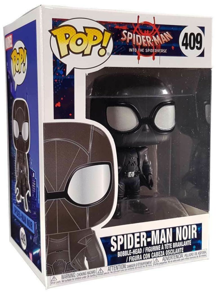 Funko POP! Marvel Spider-Man Into the Spider-Verse Spider-Man Noir Limited  Edition - LJ Shop - Swiss Online Shop