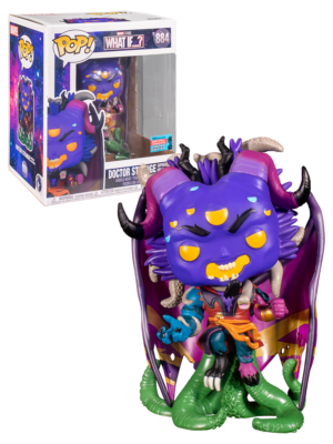 Funko POP! Marvel What If...? Doctor Strange Supreme Unleashed Limited Edition Fall Convention 2021 15cm