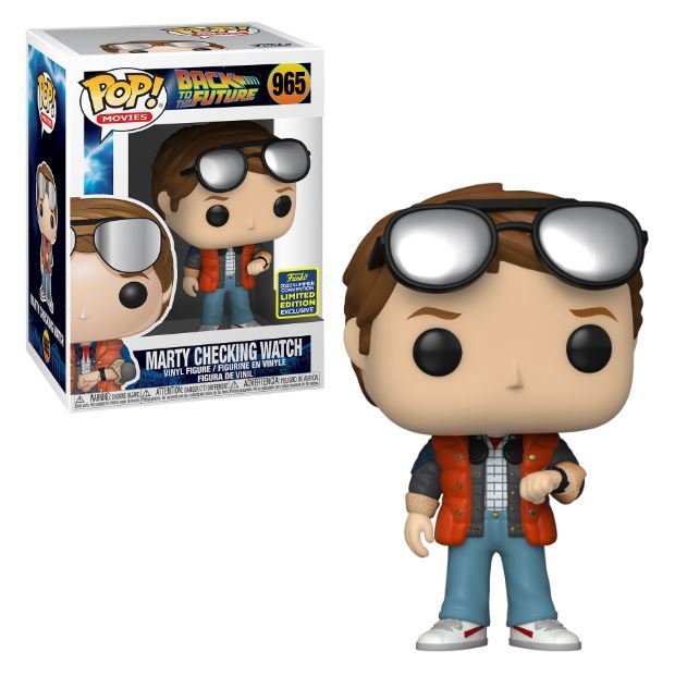 Funko POP! Retour vers le Futur Marty Checking Watch Edition Limitée Summer  Convention 2020 - LJ Shop - Boutique en ligne Suisse