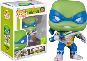 Funko POP! Retro Toys Teenage Mutant Ninja Turtles Leonardo as Blue Ranger Limitierte Auflage Summer Convention 2022