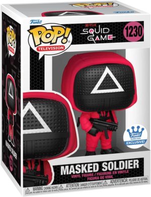 Funko POP! Television Squid Game Triangle Masked Soldier Edition Limitée