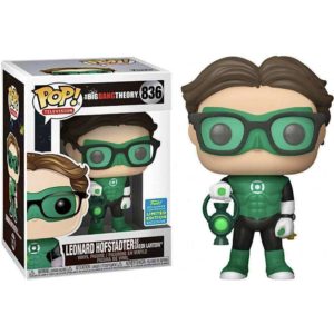 Funko POP! Television The Big Bang Theory Leonard Hofstadter as Green Lantern Limitierte Auflage Summer Convention 2019