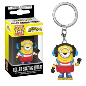 Funko Pocket POP! Porte Clés Les Minions The Rise of Gru Roller Skating Stuart