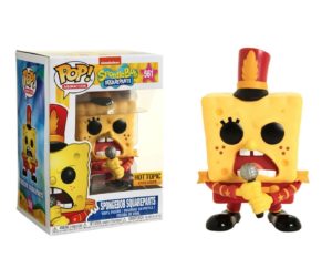 Funko POP! Animation SpongeBob Schwammkopf - Spongebob Squarepants (Band Outfit) Limitierte Auflage Hot Topic