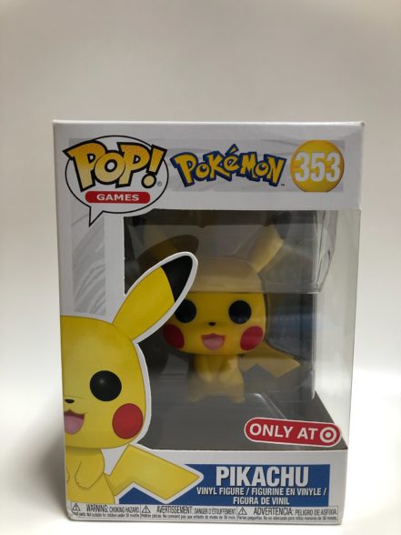Funko POP! Games Pokémon Pikachu Edition Limitée Target - Boîte Imparfaite