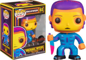 Funko POP! Movies Halloween Michael Myers with Bloody Knife Black Light Limited Edition