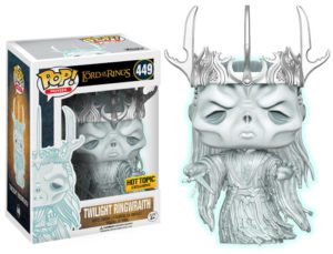 Funko POP! Movies Le Seigneur des Anneaux Twilight Ringwraith Edition Limitée Phosphorescente Hot Topic