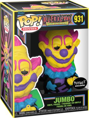 Funko POP! Movies Killer Klowns from Outer Space Jumbo Black Light Limited Edition Spirit Halloween