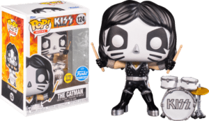 Funko POP! Rocks Kiss Peter Criss The Catman Edition Limitée Phosphorescente
