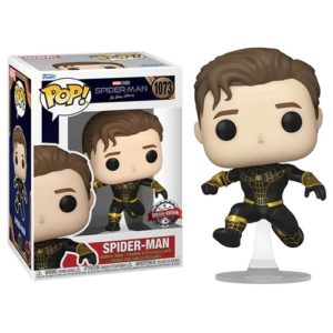 Funko POP! Spider-Man No Way Home Spider-Man (Leaping Unmasked) Edition Limitée