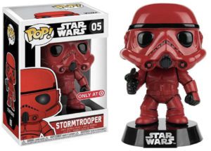 Funko POP! Star Wars Stormtrooper (Rouge) Edition Limitée Target