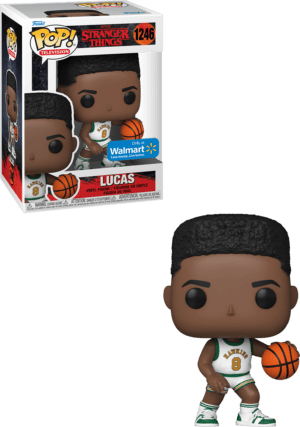 Funko POP! Television Stranger Things Lucas (Hawkins Basketball Uniform) Limited Edition Walmart